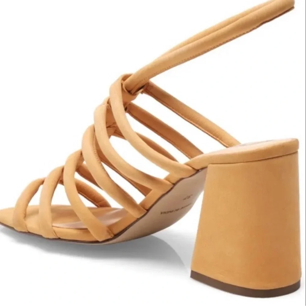Free People Colette Sandal Hot Orange